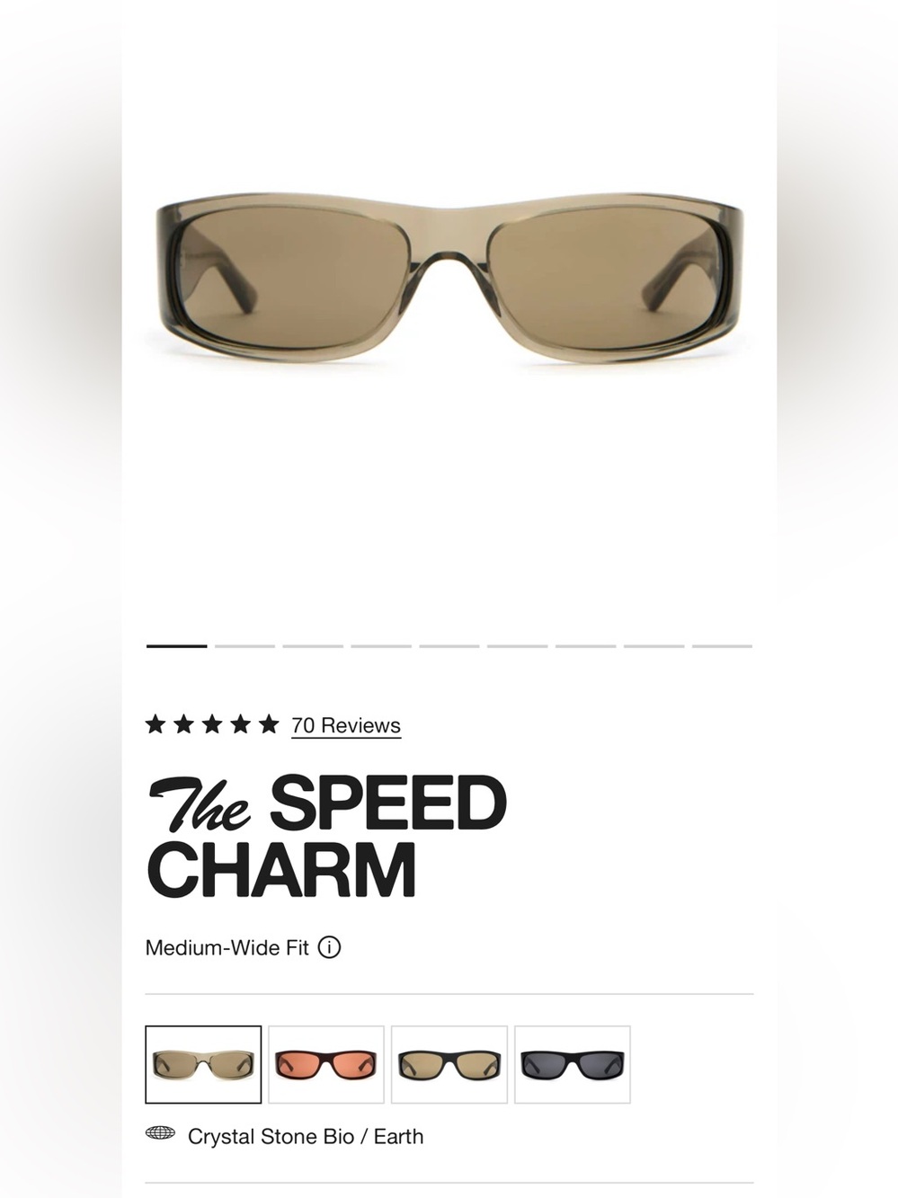 Crap Eyewear The Speed Charm Sunglasses